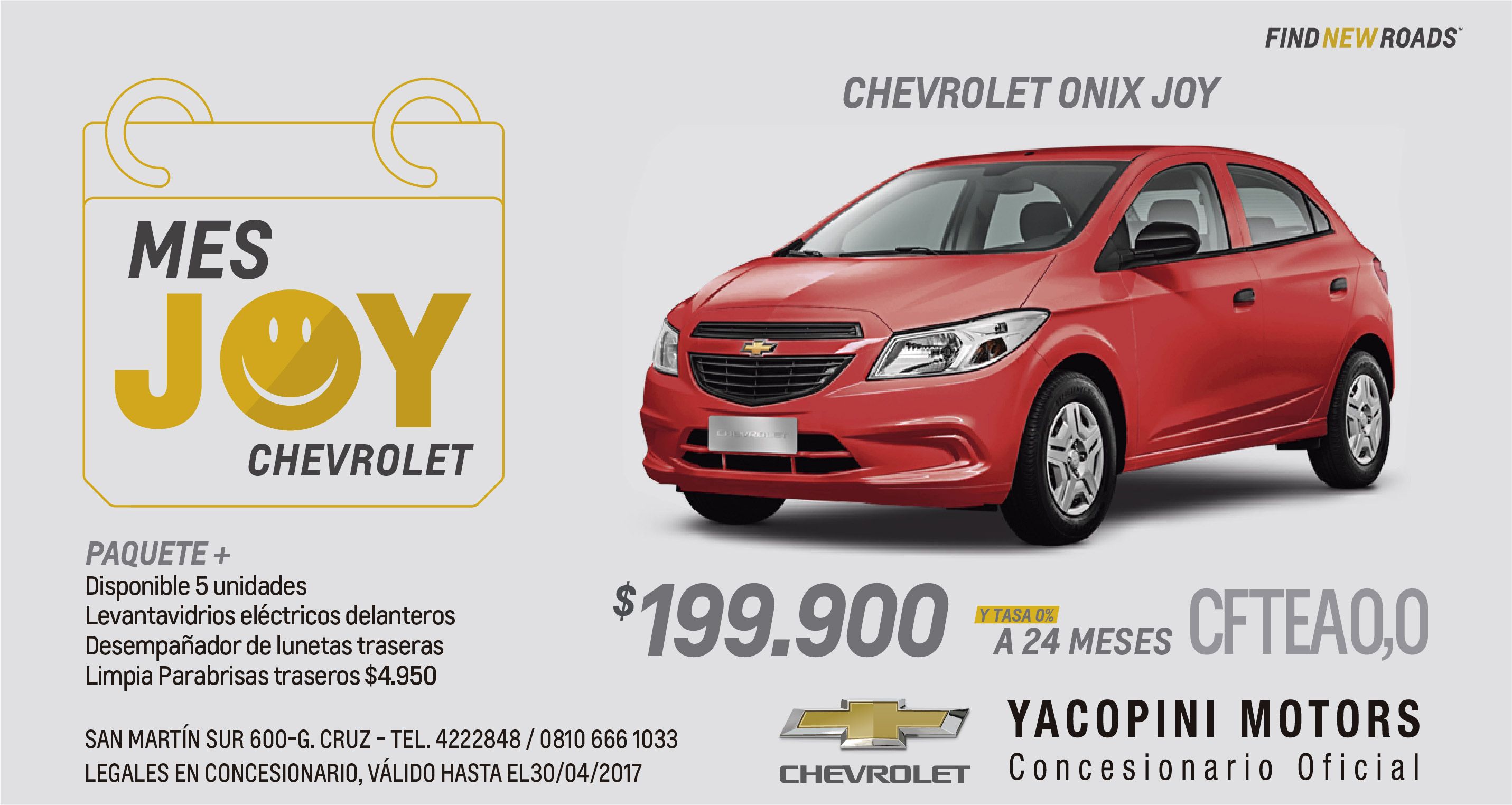 Yacopini Motors Chevrolet Mendoza Autos Y Camionetas 0 Km En